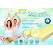 Hevea Body Comfort h3 materac wykonany z lateksu i pianki z pamięcią.